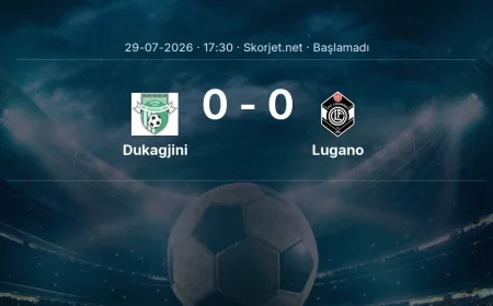 Avrupa Konferans Ligi: Dukagjini - Lugano kadro ve maç öncesi