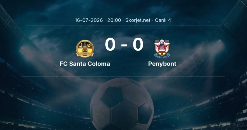 MAÇ BAŞLADI | FC Santa Coloma - Penybont