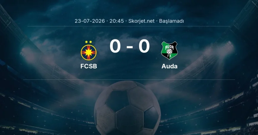 FCSB - Auda muhtemel ilk 11'ler | Avrupa Konferans Ligi