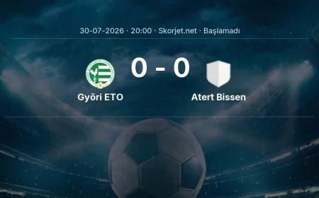 Avrupa Konferans Ligi: Győri ETO - Atert Bissen maç bilgileri