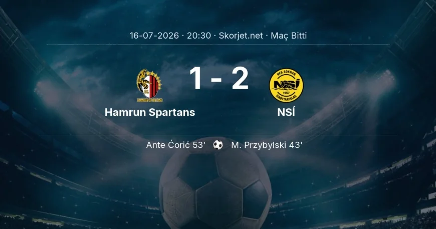 Avrupa Konferans Ligi | Hamrun Spartans 1-2 NSÍ sonucu