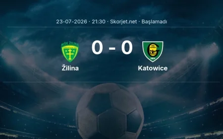 Žilina - Katowice maçı öncesi | Avrupa Konferans Ligi