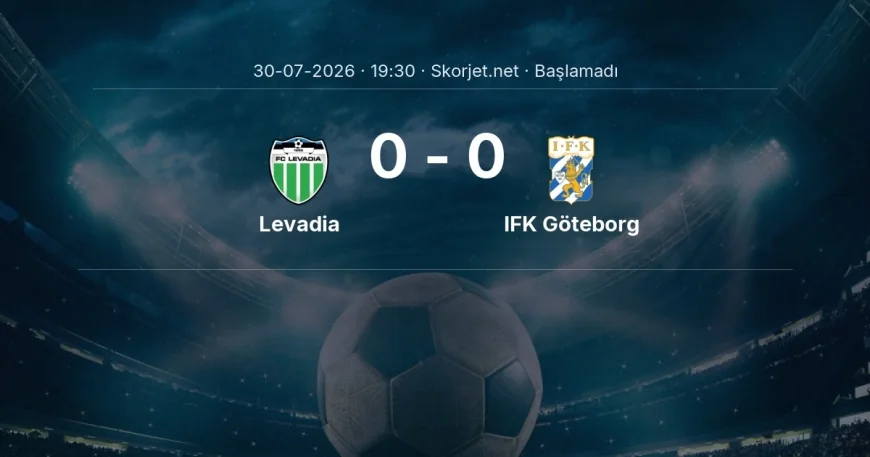 Levadia - IFK Göteborg maçı öncesi | Avrupa Konferans Ligi