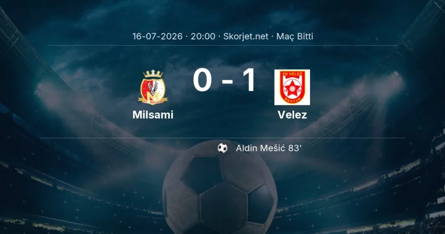 Milsami 0-1 Velez - maç özeti | Avrupa Konferans Ligi