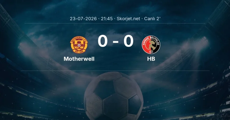 MAÇ BAŞLADI | Motherwell - HB
