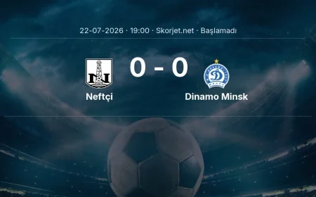 Neftçi - Dinamo Minsk muhtemel ilk 11'ler | Avrupa Konferans Ligi