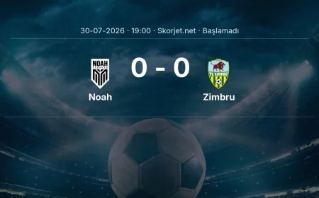 Noah - Zimbru maçı ne zaman, saat kaçta? | Avrupa Konferans Ligi