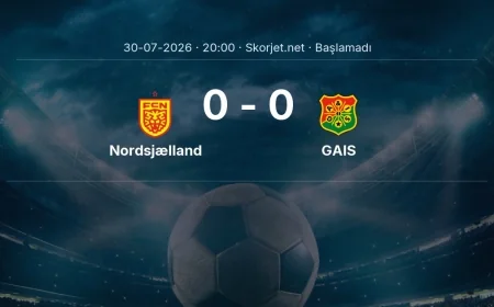 Nordsjælland - GAIS maçı öncesi | Avrupa Konferans Ligi