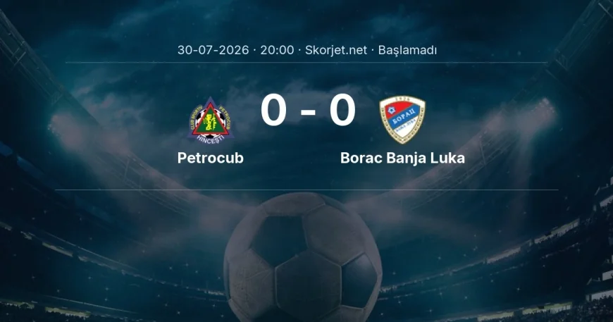 Petrocub - Borac Banja Luka maçı ne zaman, saat kaçta? | Avrupa Konferans Ligi