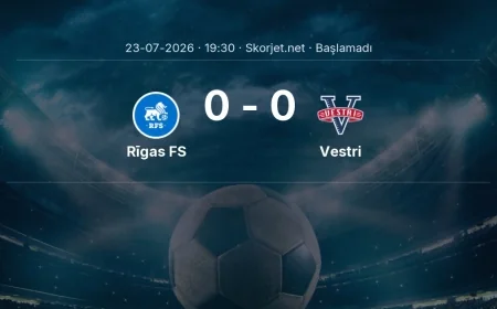 Rīgas FS - Vestri muhtemel ilk 11'ler | Avrupa Konferans Ligi