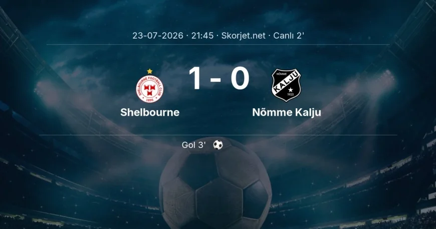 Shelbourne - Nõmme Kalju maçı başladı | Avrupa Konferans Ligi