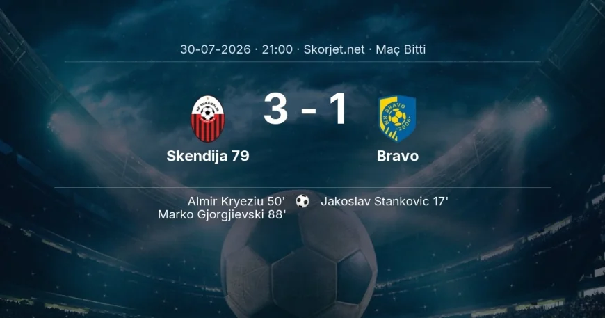 Avrupa Konferans Ligi | Skendija 79 3-1 Bravo sonucu