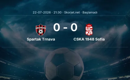 Spartak Trnava - CSKA 1948 Sofia maçı öncesi | Avrupa Konferans Ligi