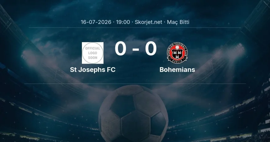 Maç sonucu: St Josephs FC 0-0 Bohemians | Avrupa Konferans Ligi