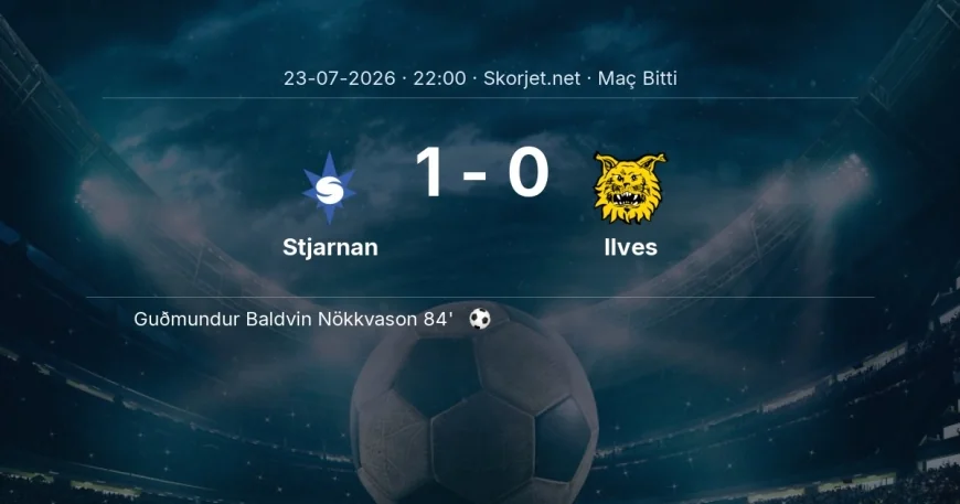 Stjarnan 1-0 Ilves - maç özeti | Avrupa Konferans Ligi