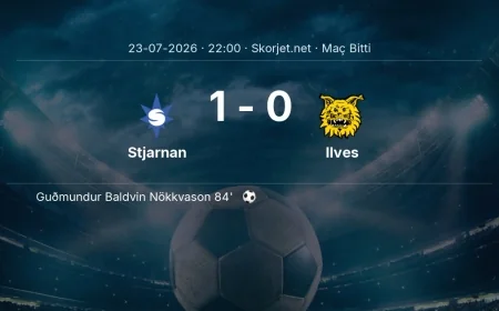 Stjarnan 1-0 Ilves - maç özeti | Avrupa Konferans Ligi