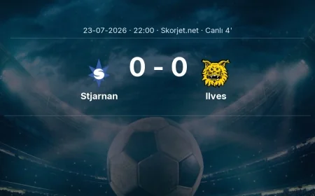 Stjarnan - Ilves maçı başladı | Avrupa Konferans Ligi