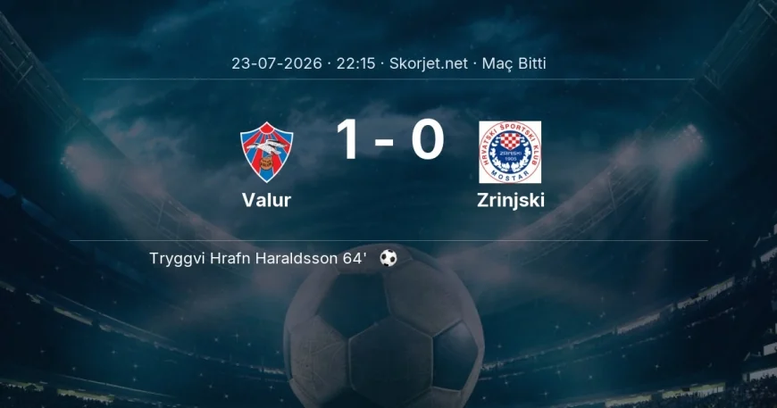 Valur 1-0 Zrinjski - maç özeti | Avrupa Konferans Ligi
