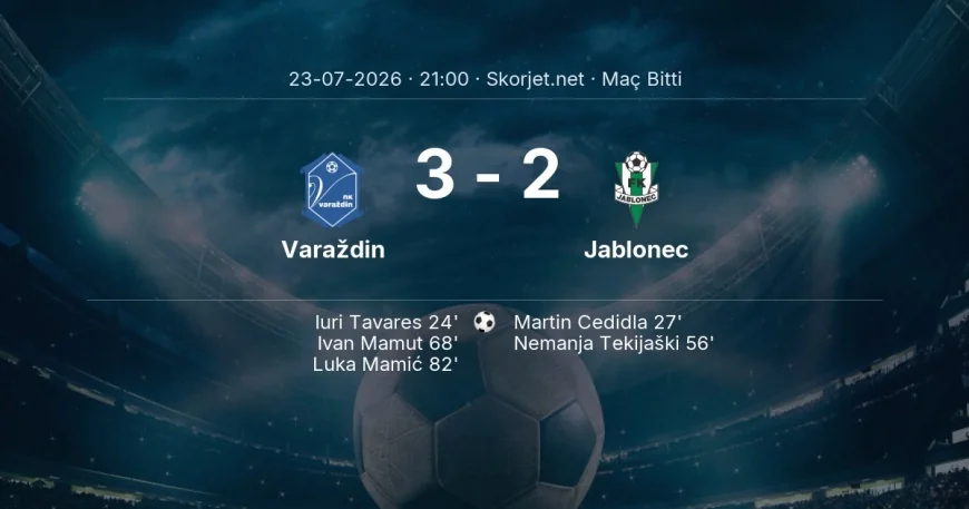 Avrupa Konferans Ligi | Varaždin 3-2 Jablonec sonucu