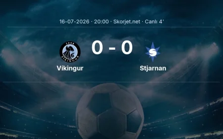 Víkingur - Stjarnan maçı başladı | Avrupa Konferans Ligi