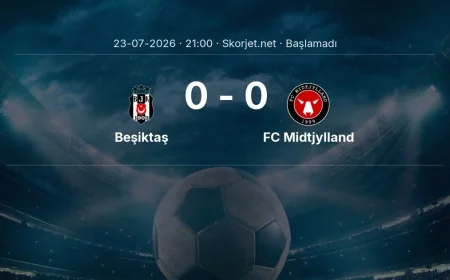 Beşiktaş - FC Midtjylland muhtemel ilk 11'ler | Avrupa Ligi
