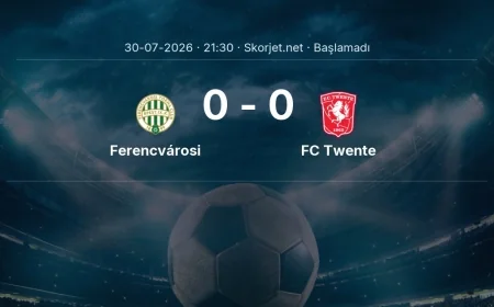 Avrupa Ligi: Ferencvárosi - FC Twente kadro ve maç öncesi