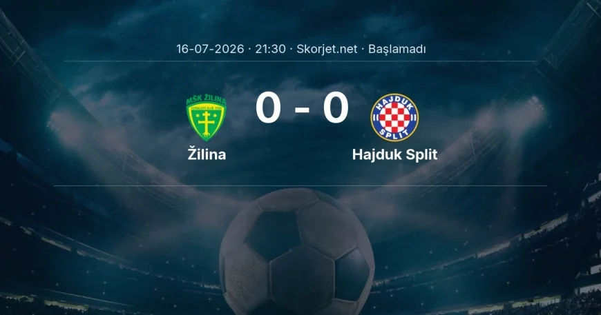 Žilina - Hajduk Split maçı ne zaman, saat kaçta? | Avrupa Ligi