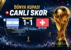 Maç sonucu: Arjantin 1-1 İsviçre