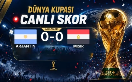 Dünya Kupası: Arjantin - Mısır maçı öncesi son durum