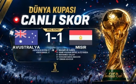Dünya Kupası: Avustralya 1-1 Mısır maç özeti