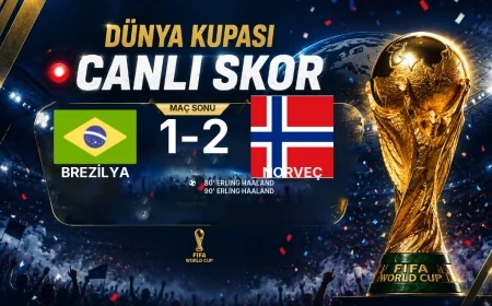 Brezilya - Norveç 1-2 | Maç raporu