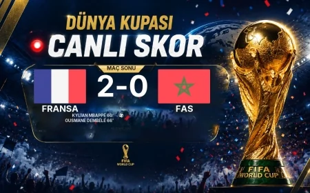 2026 Dünya Kupası maçı | Fransa 2-0 Fas sonucu