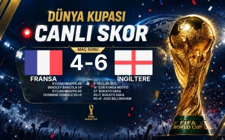 Fransa - İngiltere 4-6 | Maç raporu