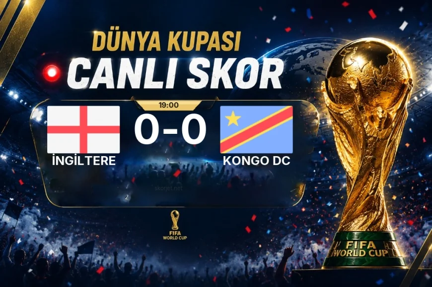 Dünya Kupası: İngiltere - Kongo DC maçı öncesi son durum