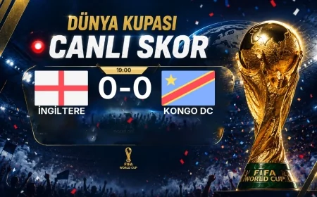 Dünya Kupası: İngiltere - Kongo DC maçı öncesi son durum
