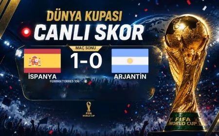 2026 Dünya Kupası maçı: İspanya 1-0 Arjantin maç özeti