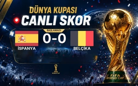Dünya Kupası: İspanya - Belçika maçı öncesi son durum