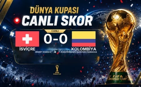 İsviçre - Kolombiya 0-0 | Maç raporu