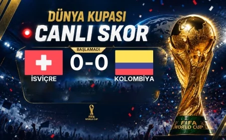 Dünya Kupası: İsviçre - Kolombiya maçı öncesi son durum