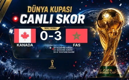 Kanada 0-3 Fas - Dünya Kupası maç sonucu