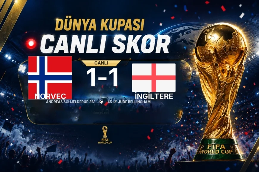 Dünya Kupası: Norveç 1-1 İngiltere maç özeti