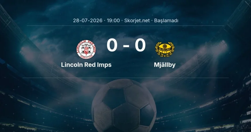 Lincoln Red Imps - Mjällby maçı ne zaman, saat kaçta? | Şampiyonlar Ligi