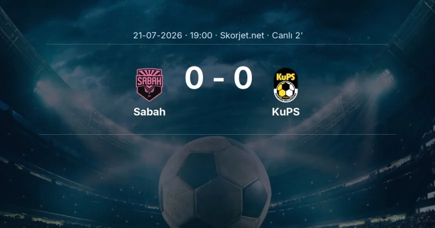 MAÇ BAŞLADI | Sabah - KuPS