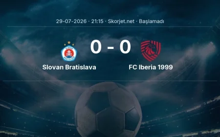 Slovan Bratislava - FC Iberia 1999 maçı ne zaman, saat kaçta? | Şampiyonlar Ligi