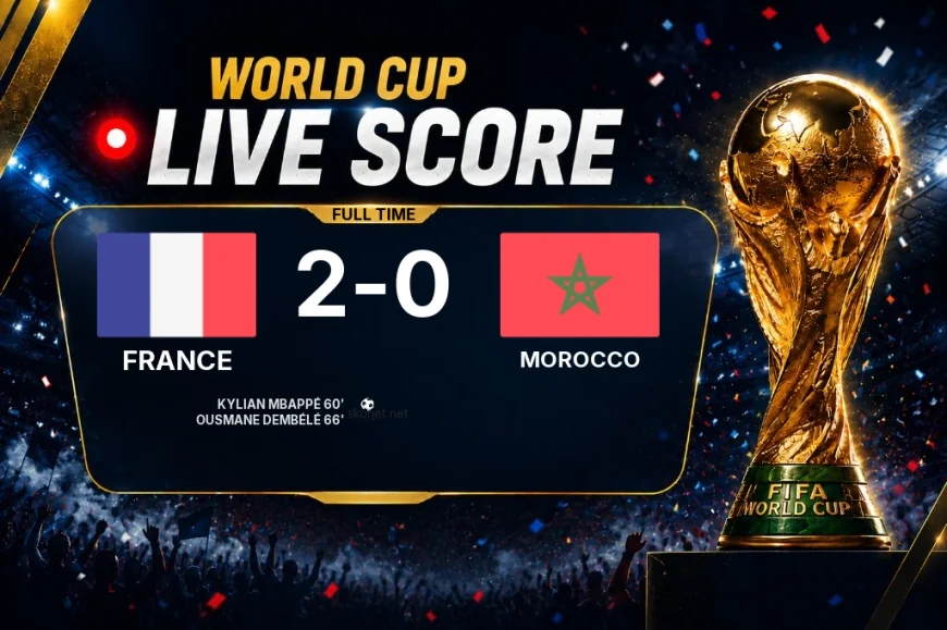 2026 FIFA World Cup | France 2-0 Morocco result