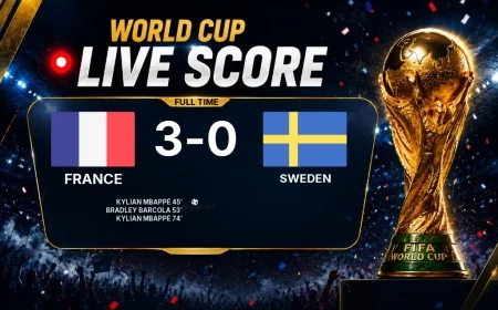 France - Sweden 3-0 | Full-time report