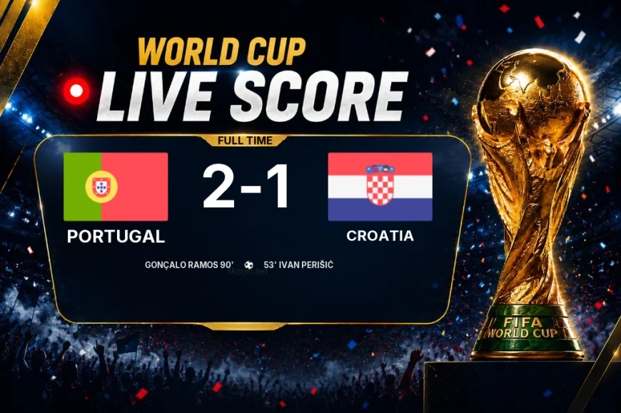 Full-time: Portugal 2-1 Croatia