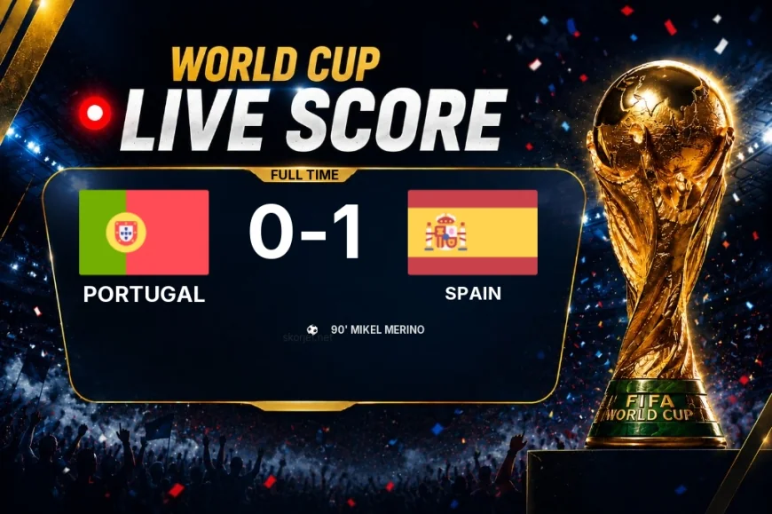 Full-time: Portugal 0-1 Spain
