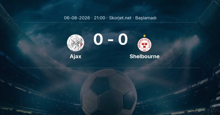 Ajax - Shelbourne maçı öncesi | Avrupa Konferans Ligi