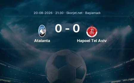 Atalanta - Hapoel Tel Aviv maçı ne zaman, saat kaçta? | Avrupa Konferans Ligi